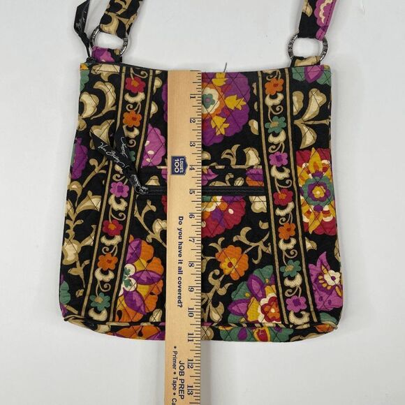 Vera Bradley Suzani Hipster Zip Closure Crossbody Bag Women's Floral Size 11" - Picture 9 of 9